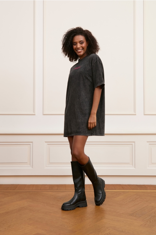 T SHIRT DRESS ROXY QE203 600 Black